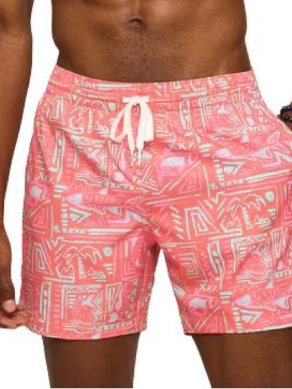 chubbies Coral The Dawn Patrols  Swim Trunks